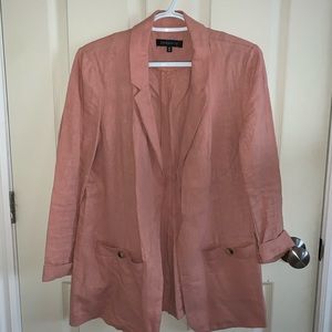 Dynamite linen blazer